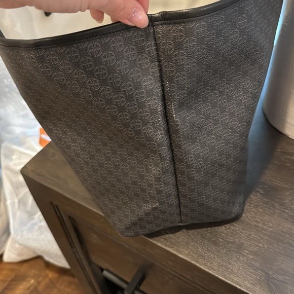 Anine Bing Charcoal Patterned Tote - Picture 13 of 13